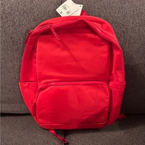 Lululemon Athletica Everywhere Backpack 22L NWT Lulu Red.